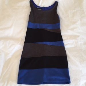 Un Deux Trois multicolored sleeveless dress.